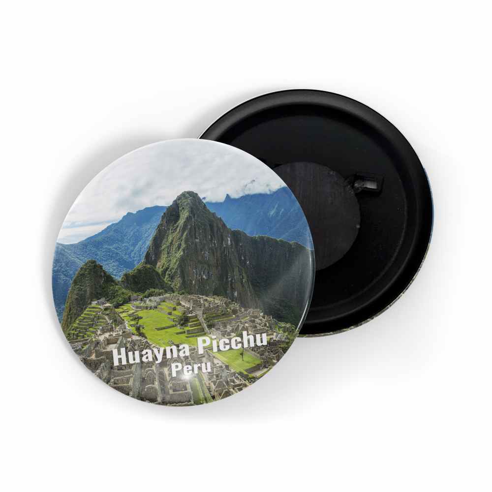 dhcrafts Fridge Magnet Multicolor Famous Tourist Place Huayna Picchu Peru Glossy Finish Design Pack of 1